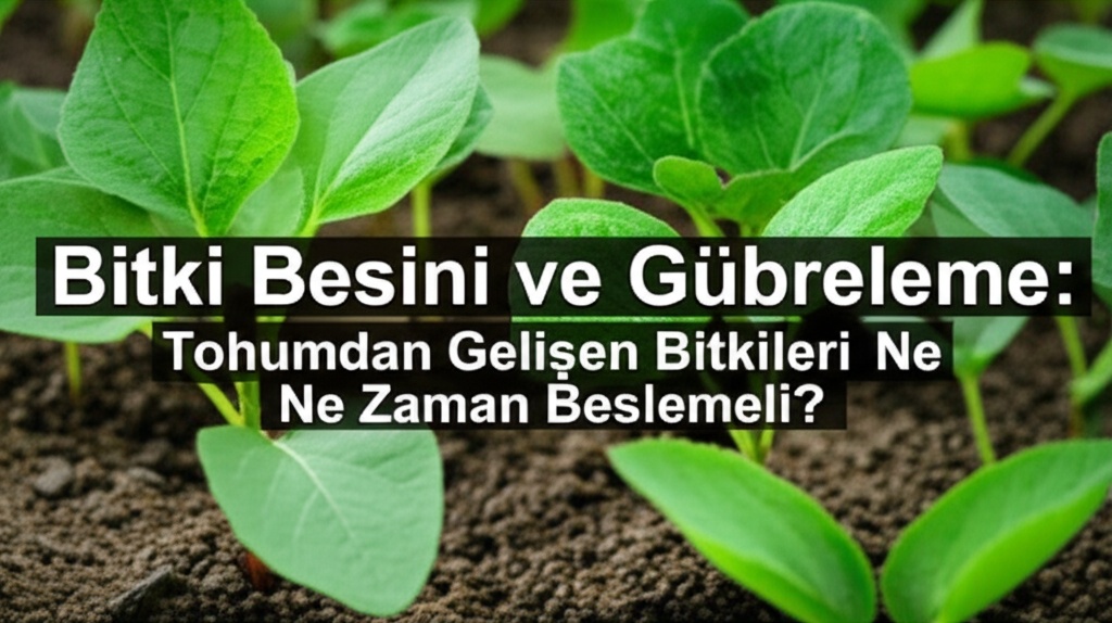 Bitki Besini ve Gübreleme: Tohumdan Gelişen Bitkileri Ne Zaman Beslemeli?