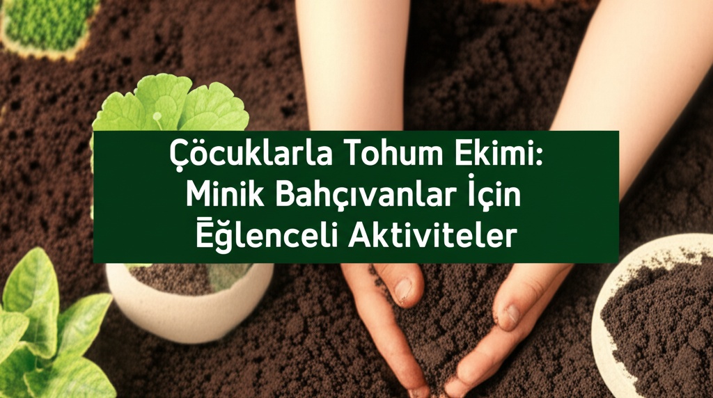 Çocuklarla Tohum Ekimi: Minik Bahçıvanlar İçin Eğlenceli Aktiviteler