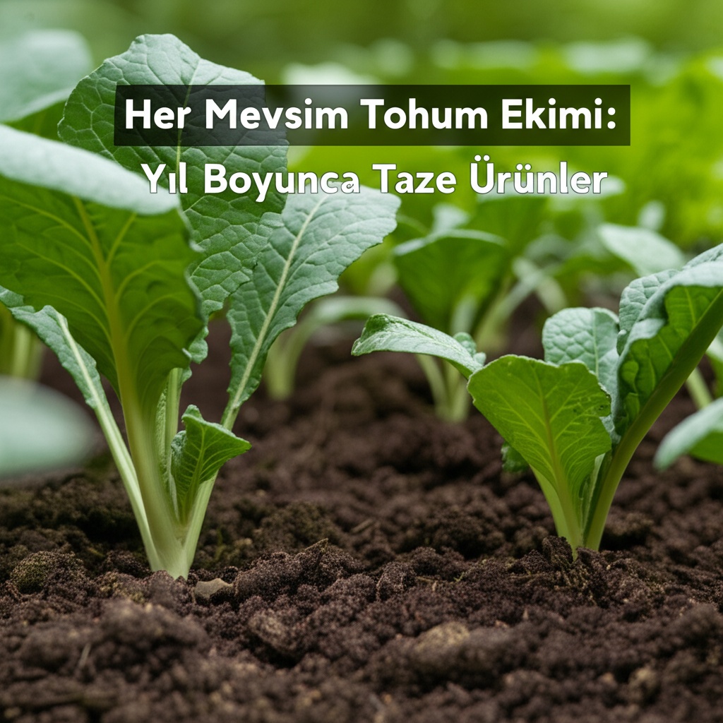 Her Mevsim Tohum Ekimi: Yıl Boyunca Taze Ürünler