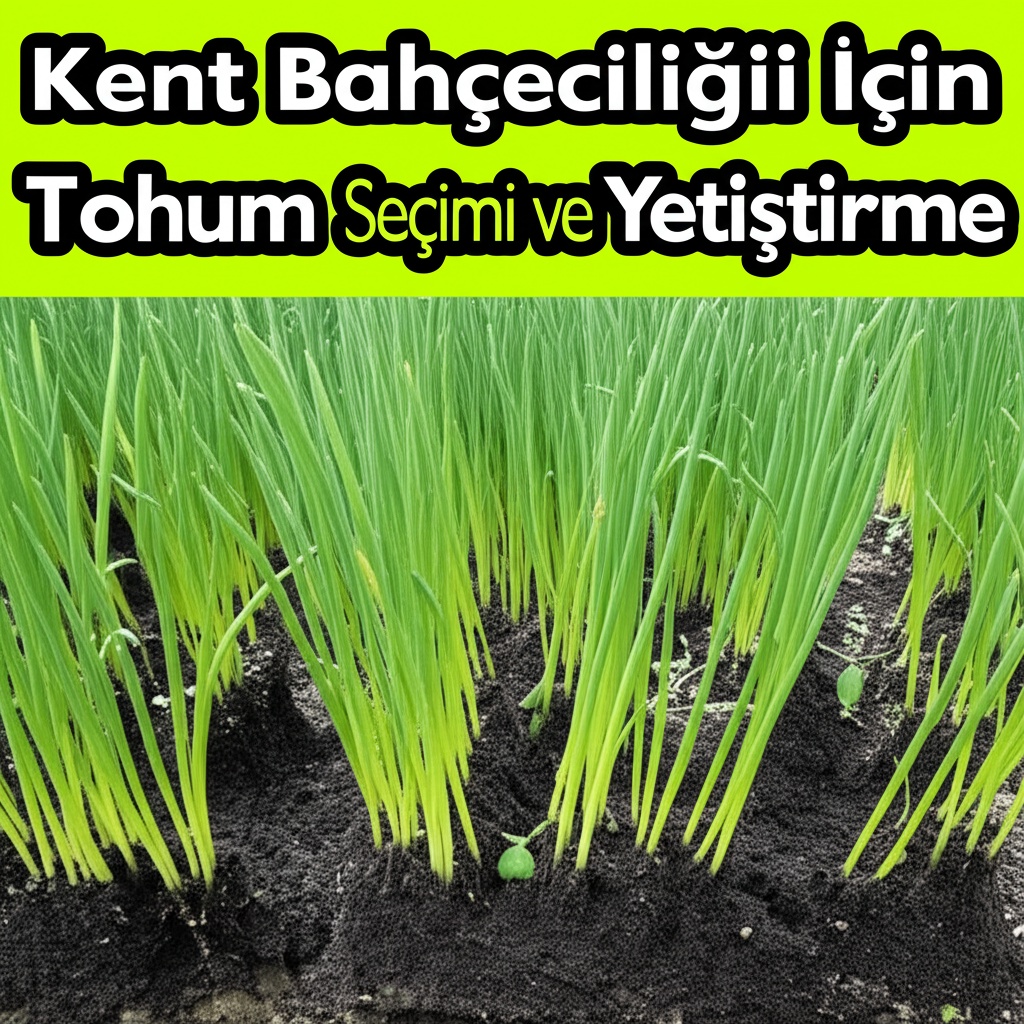 Kent Bahçeciliği İçin Tohum Seçimi ve Yetiştirme