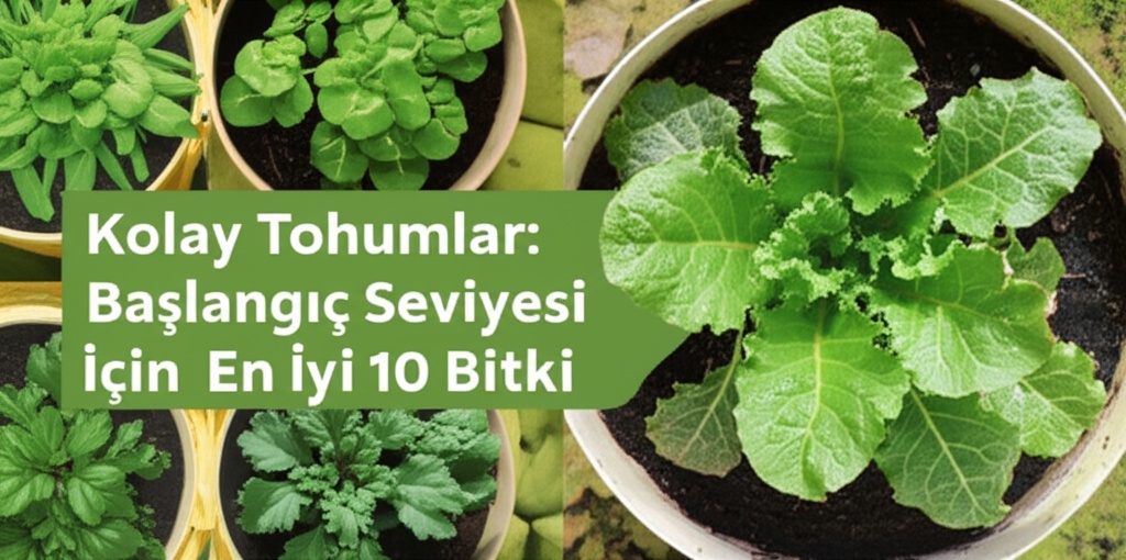 Kolay Tohumlar: Başlangıç Seviyesi İçin En İyi 10 Bitki