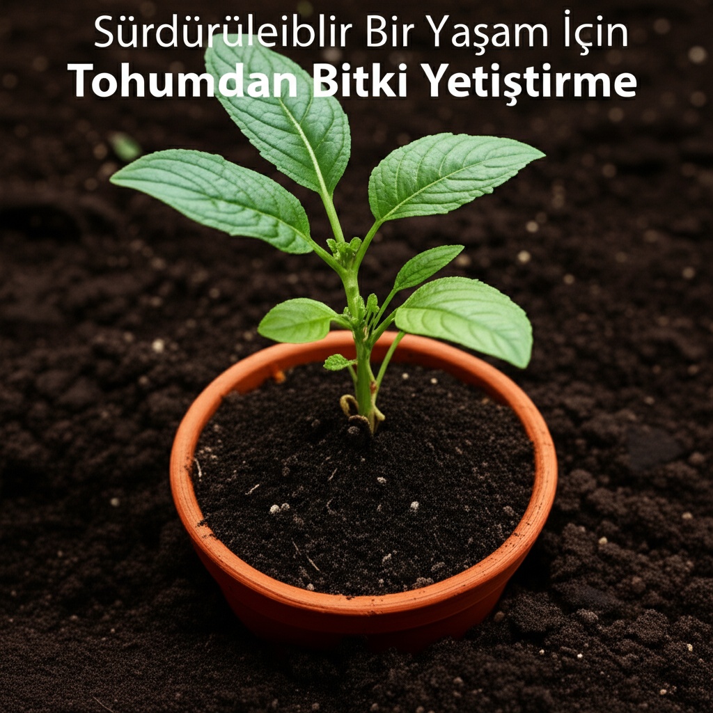 Sürdürülebilir Bir Yaşam İçin Tohumdan Bitki Yetiştirme