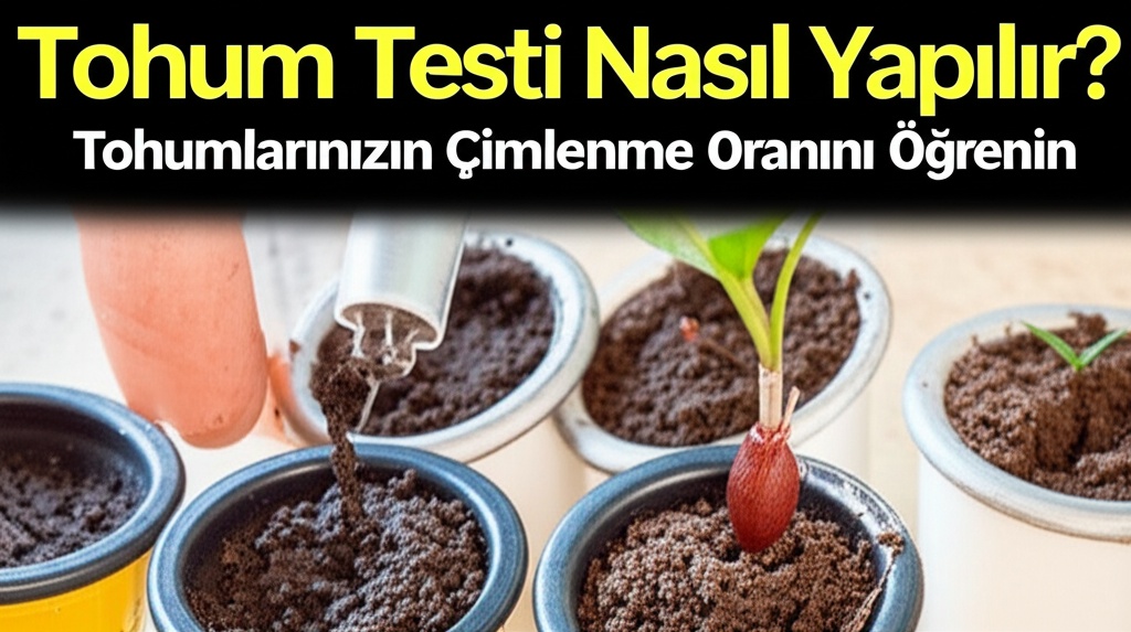 Tohum Testi Nasıl Yapılır? Tohumlarınızın Çimlenme Oranını Öğrenin
