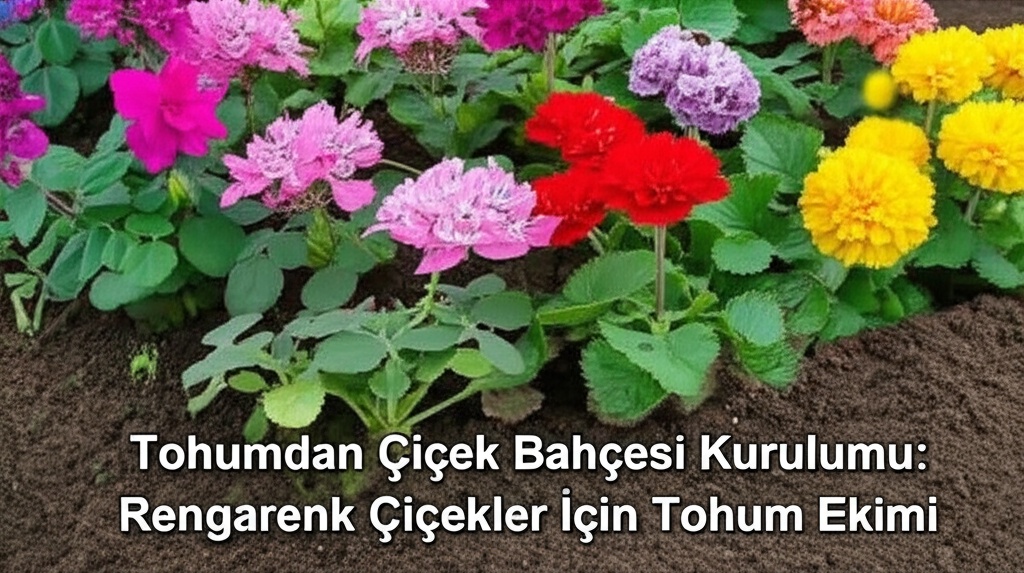 Tohumdan Çiçek Bahçesi Kurulumu: Rengarenk Çiçekler İçin Tohum Ekimi