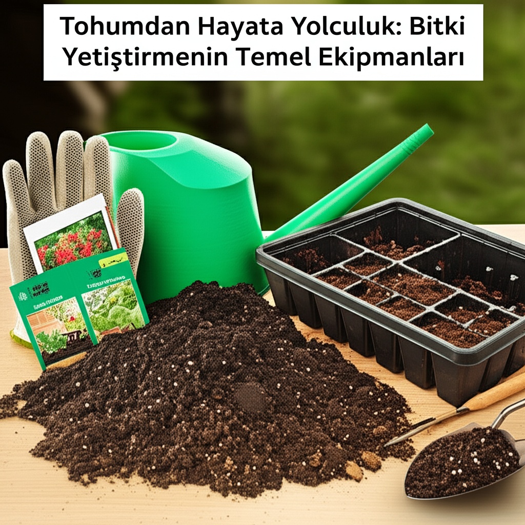 Tohumdan Hayata Yolculuk: Bitki Yetiştirmenin Temel Ekipmanları