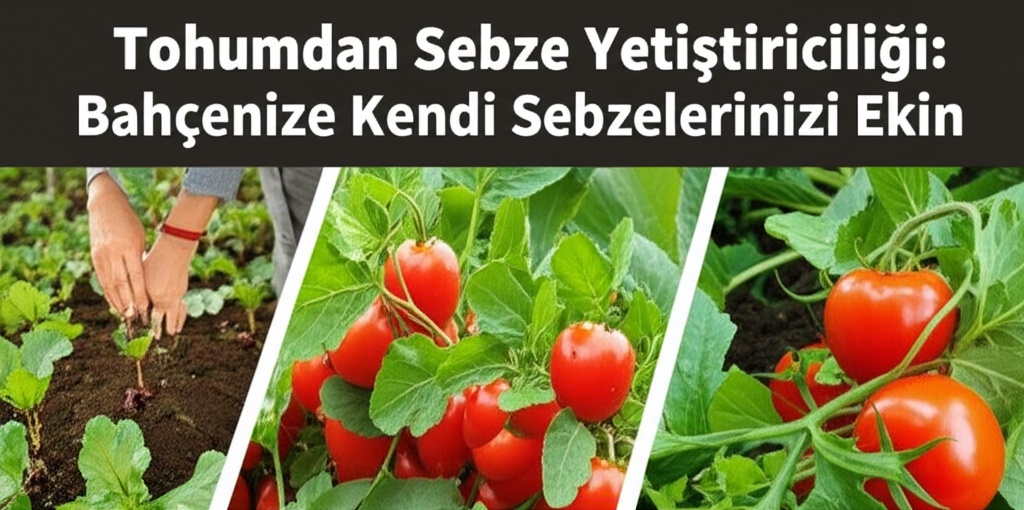 Tohumdan Sebze Yetiştiriciliği: Bahçenize Kendi Sebzelerinizi Ekin