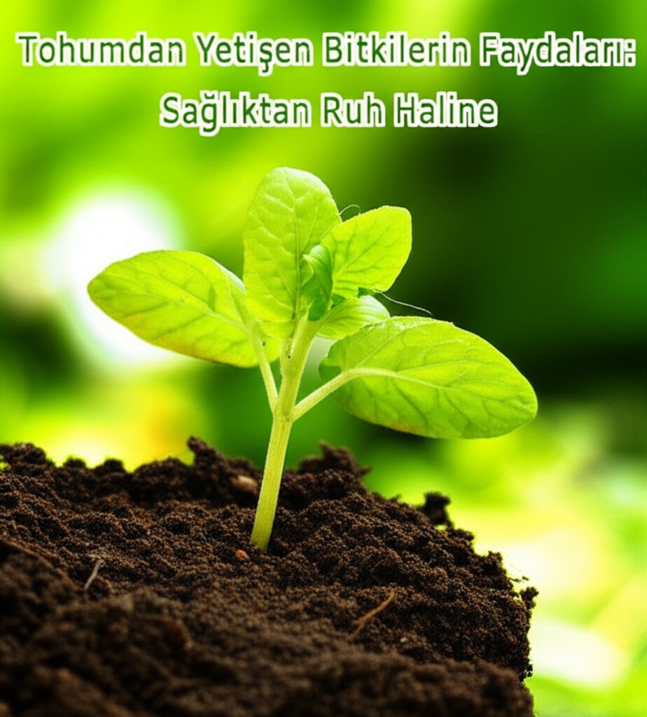 Tohumdan Yetişen Bitkilerin Faydaları: Sağlıktan Ruh Haline